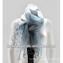 Latest fashion Beautiful slassic silk scarf decorate with dot